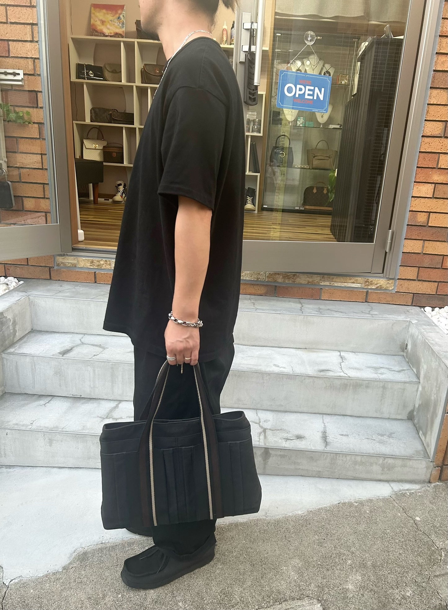キャンバストートバッグ