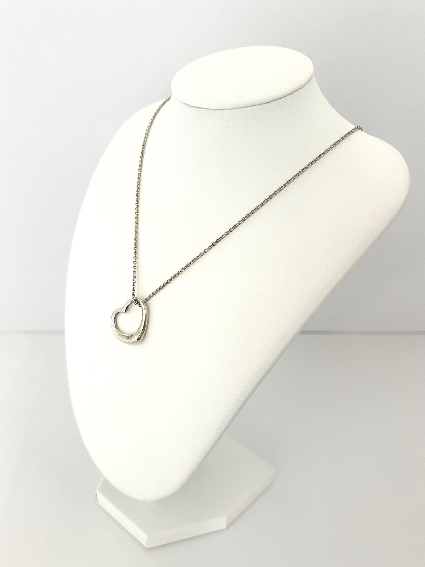 オープンハートネックレス(M)