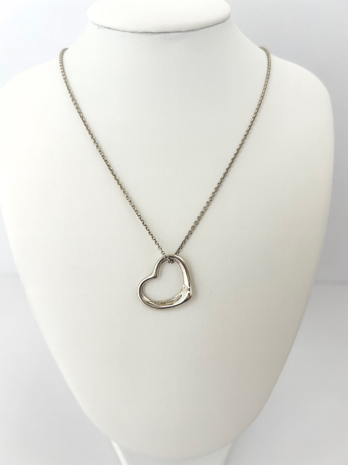 オープンハートネックレス(M)